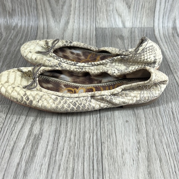 Sam Edelman Felicia Python Ballet Flat - Picture 3 of 6